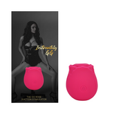 Intimately GG The GG Rose Pink Silicone Suction Stimulator 2.6 Inch USB Rechargeable Rose Stimulators